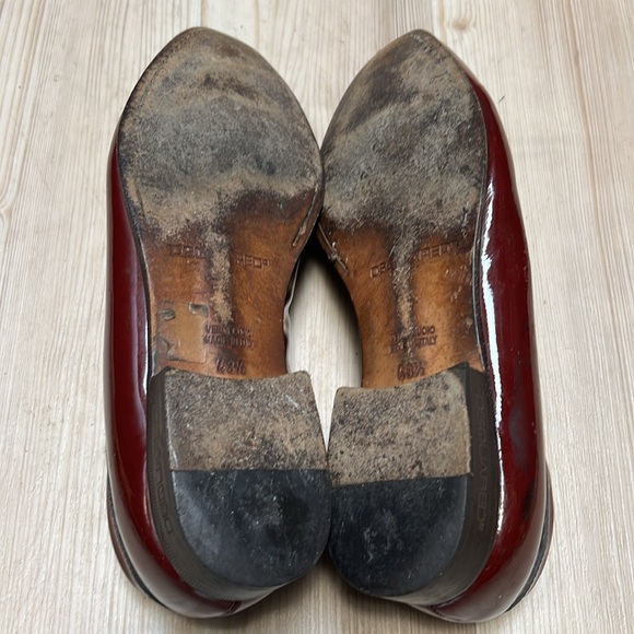 Dsquared Maroon Patent Leather Loafers - Picture 5 of 12